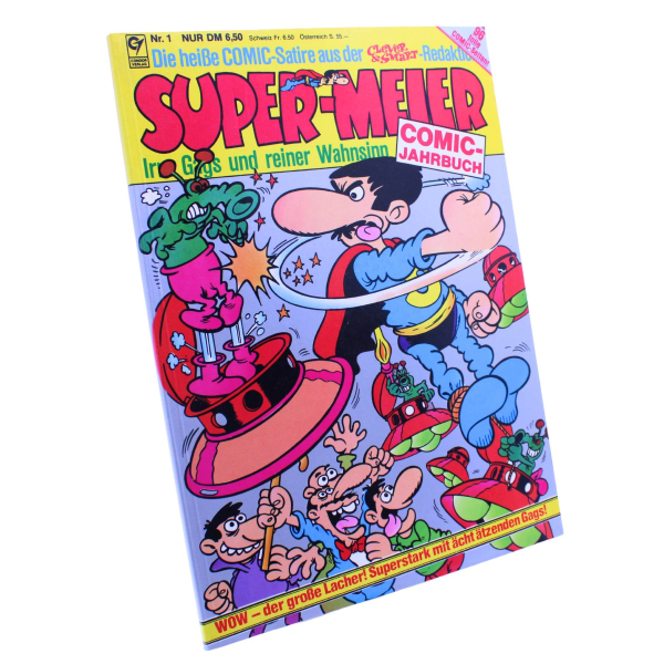 Super-Meier Comic-Jahrbuch Nr. 1 (Condor 1985) – Irre Gags & Wahnsinn | Hoppla Stuff